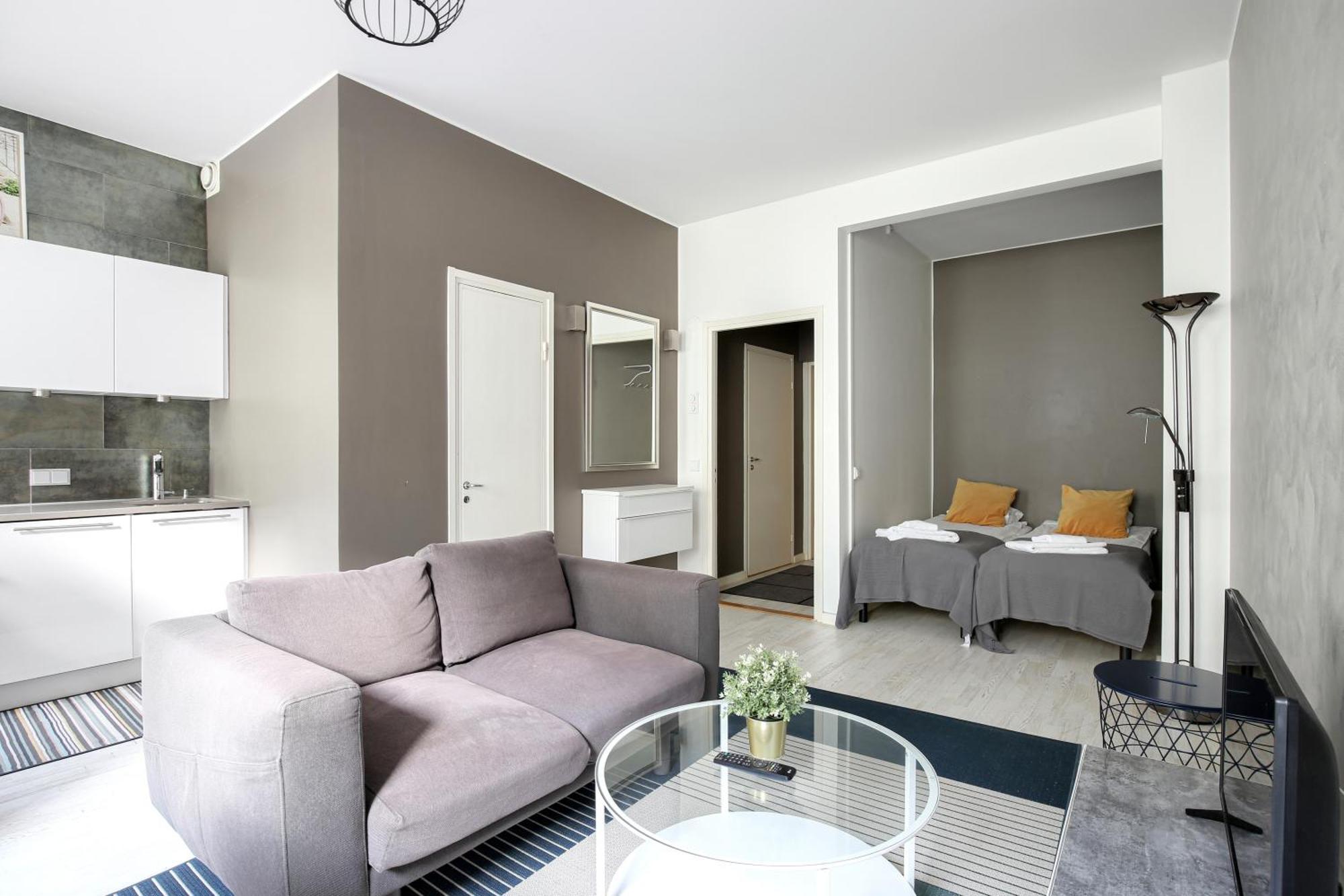 Kotimaailma Apartments Kamppi - Studio For 2 Хельсинки Экстерьер фото